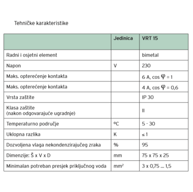 Vaillant VRT 15