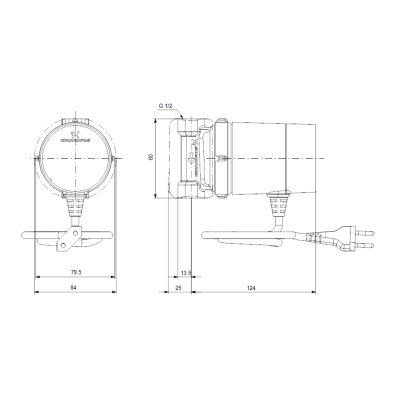 Cirkulacijska pumpa Grundfos Comfort