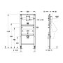 Ugradbeni element za pisoar Rehau NextVIT + 925 IR senzor