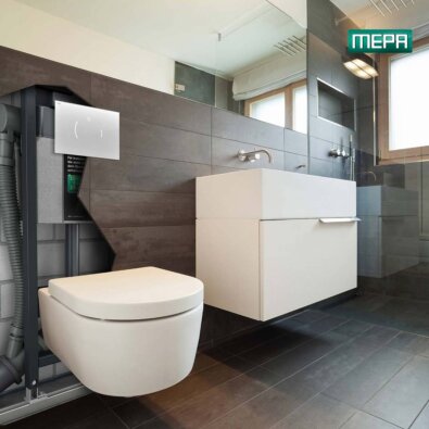 Ugradbeni vodokotlić s ventilatorom Rehau NextVIT A31 + tipka Zero Lumo